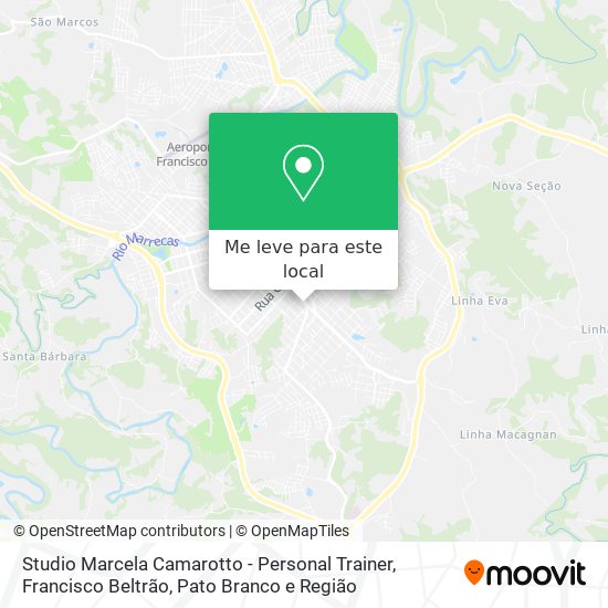 Studio Marcela Camarotto - Personal Trainer mapa