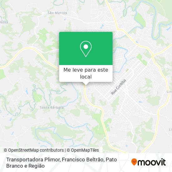 Transportadora Plimor mapa