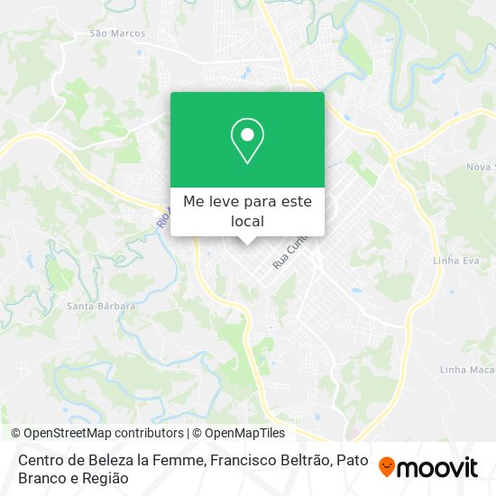 Centro de Beleza la Femme mapa