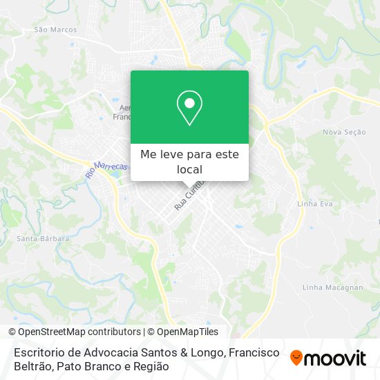 Escritorio de Advocacia Santos & Longo mapa