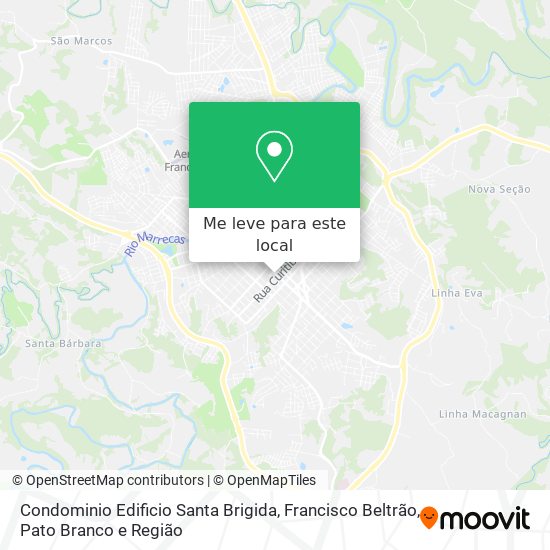 Condominio Edificio Santa Brigida mapa