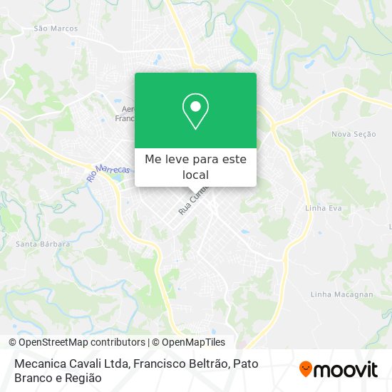 Mecanica Cavali Ltda mapa