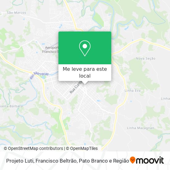 Projeto Luti mapa