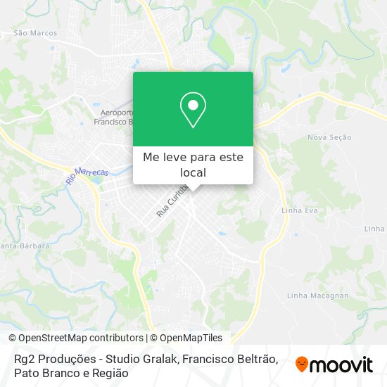 Rg2 Produções - Studio Gralak mapa
