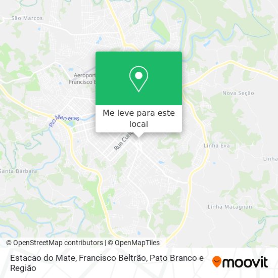 Estacao do Mate mapa