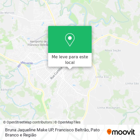 Bruna Jaqueline Make UP mapa