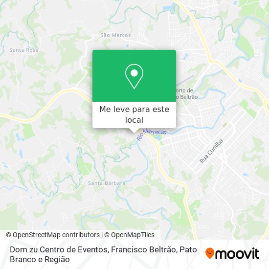 Dom zu Centro de Eventos mapa