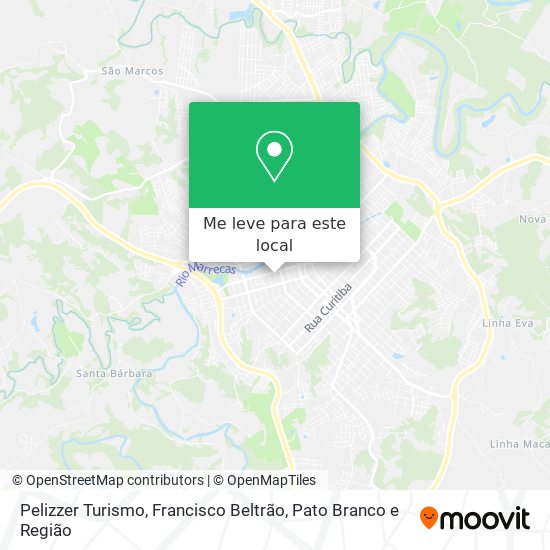 Pelizzer Turismo mapa