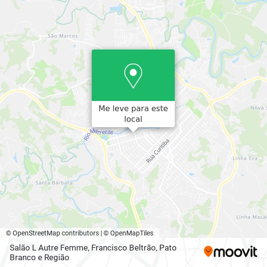 Salão L Autre Femme mapa