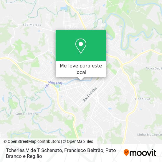 Tcherles V de T Schenato mapa