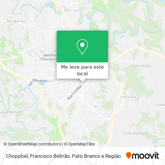 Choppbel mapa