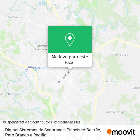 Digibel Sistemas de Seguranca mapa