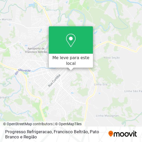 Progresso Refrigeracao mapa