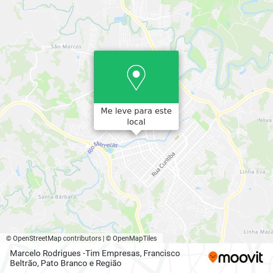Marcelo Rodrigues -Tim Empresas mapa