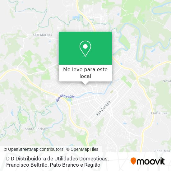 D D Distribuidora de Utilidades Domesticas mapa