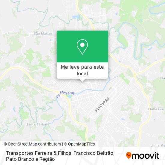 Transportes Ferreira & Filhos mapa