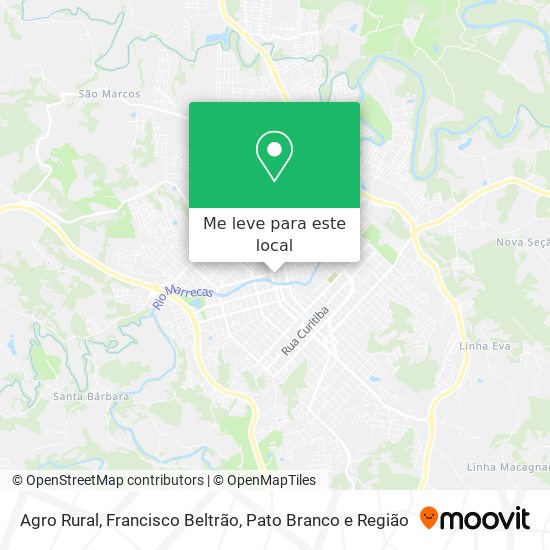 Agro Rural mapa