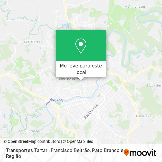 Transportes Tartari mapa