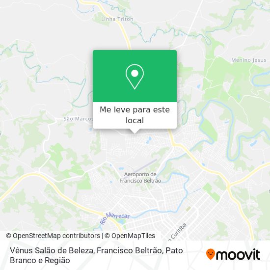 Vênus Salão de Beleza mapa