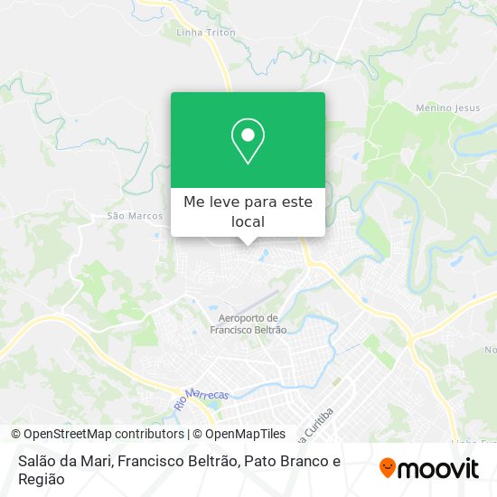 Salão da Mari mapa