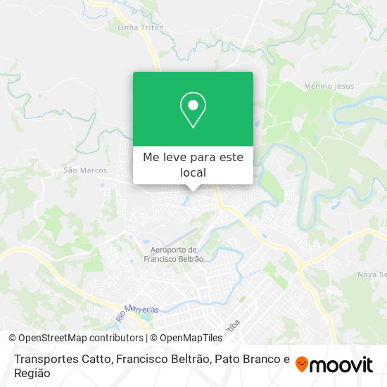 Transportes Catto mapa