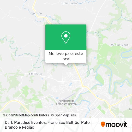 Dark Paradise Eventos mapa