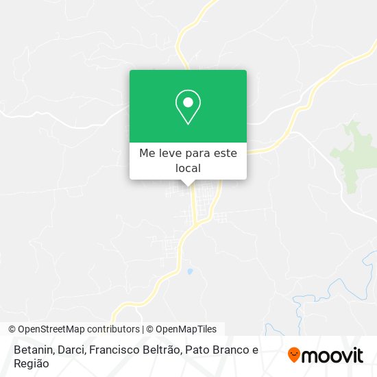Betanin, Darci mapa