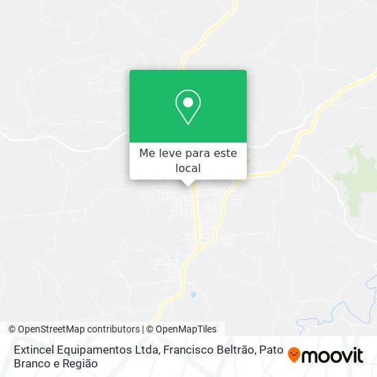 Extincel Equipamentos Ltda mapa