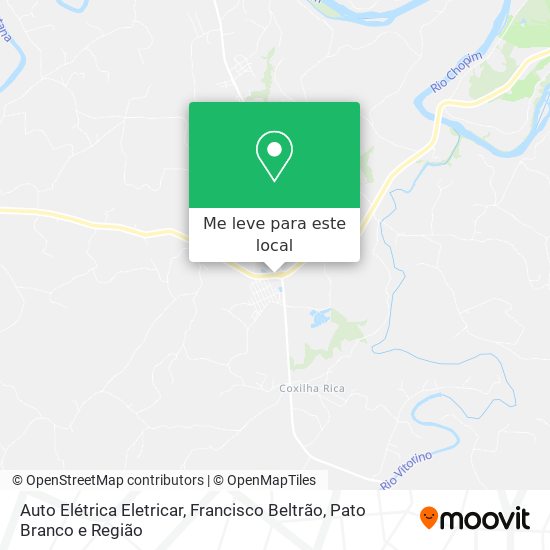 Auto Elétrica Eletricar mapa