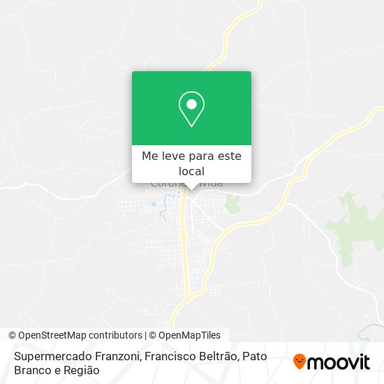 Supermercado Franzoni mapa