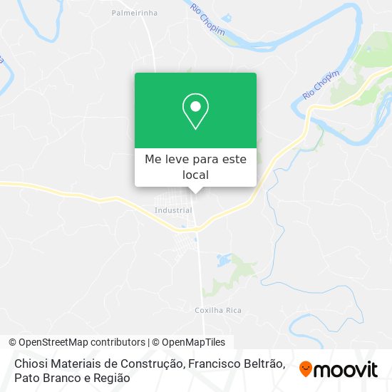 Chiosi Materiais de Construção mapa