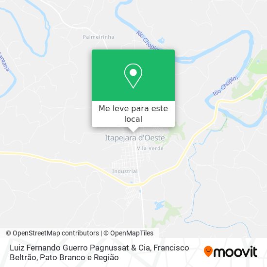 Luiz Fernando Guerro Pagnussat & Cia mapa