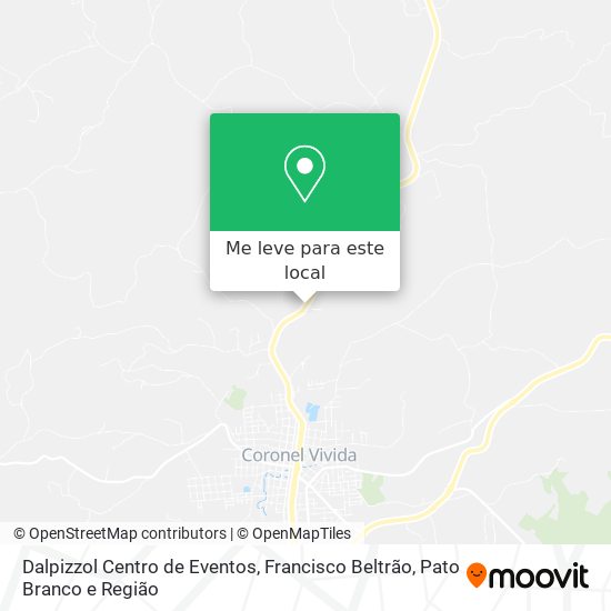 Dalpizzol Centro de Eventos mapa
