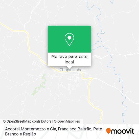 Accorsi Montemezzo e Cia mapa
