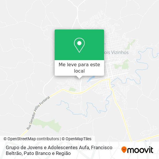 Grupo de Jovens e Adolescentes Aufa mapa