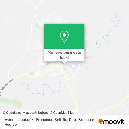 Avicola Jackoski mapa
