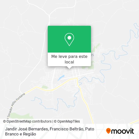 Jandir José Bernardes mapa