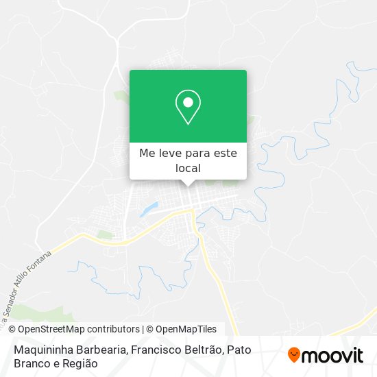Maquininha Barbearia mapa