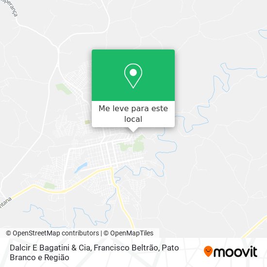 Dalcir E Bagatini & Cia mapa