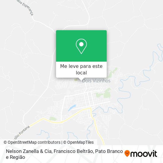 Nelson Zanella & Cia mapa