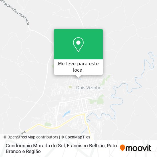 Condominio Morada do Sol mapa