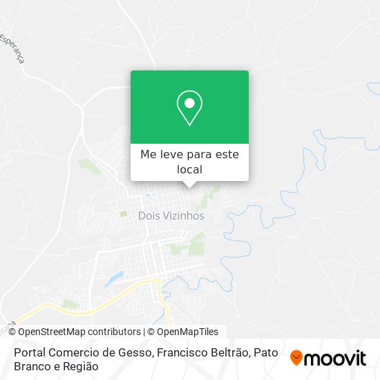 Portal Comercio de Gesso mapa