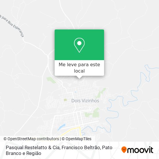 Pasqual Restelatto & Cia mapa