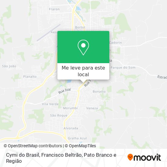 Cymi do Brasil mapa