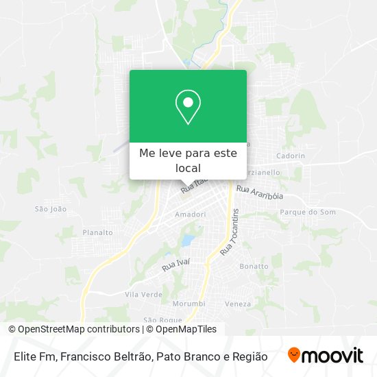 Elite Fm mapa