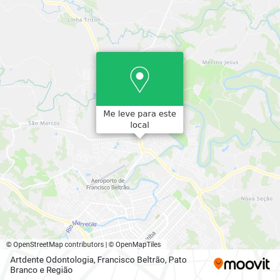 Artdente Odontologia mapa