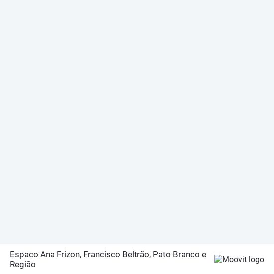 Espaco Ana Frizon mapa