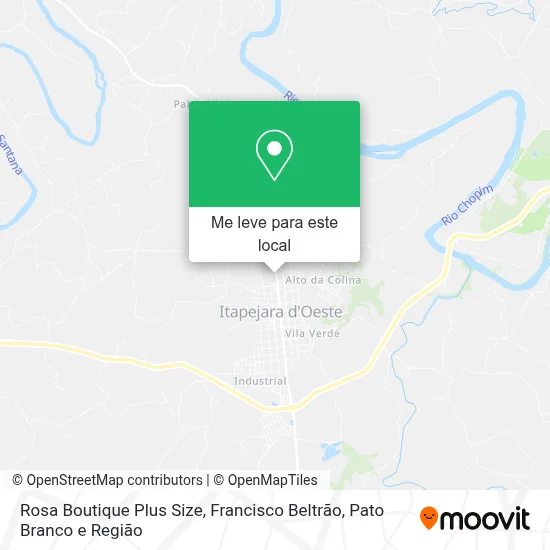 Rosa Boutique Plus Size mapa