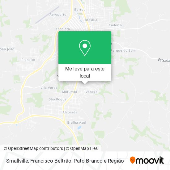 Smallville mapa