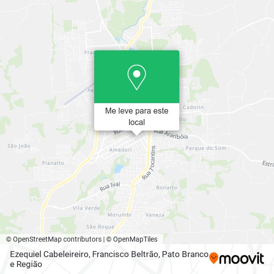 Ezequiel Cabeleireiro mapa